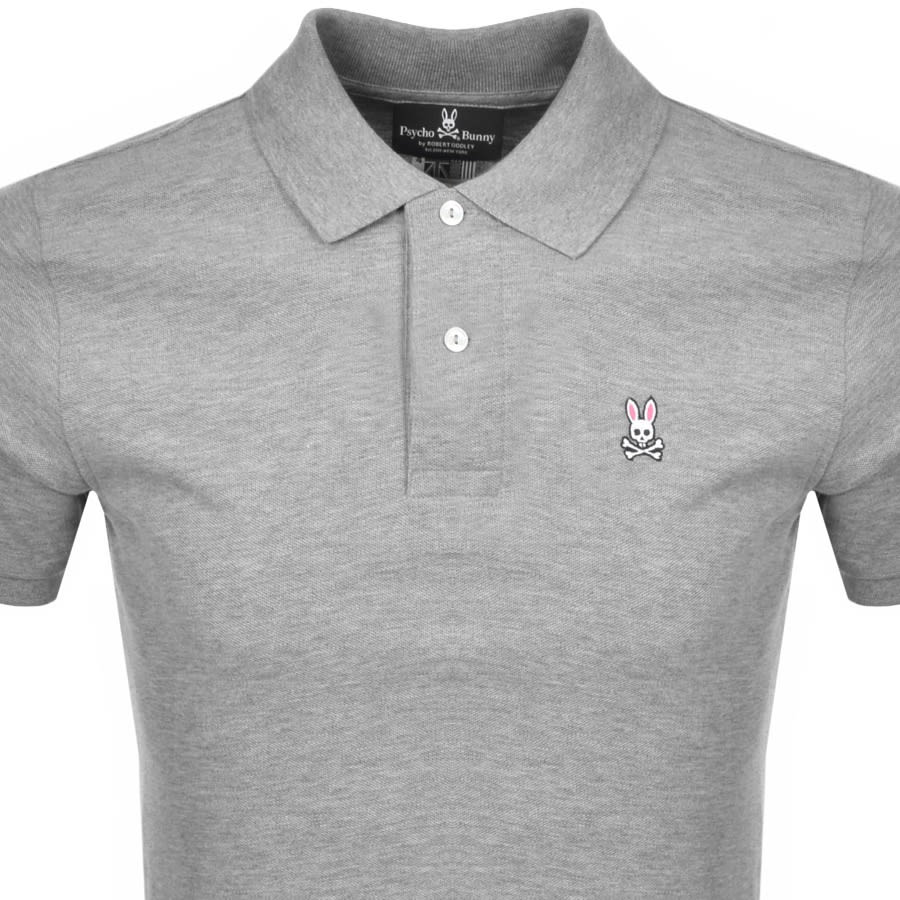 Alternative Image for ProductPsycho Bunny Classic Polo T Shirt Grey2